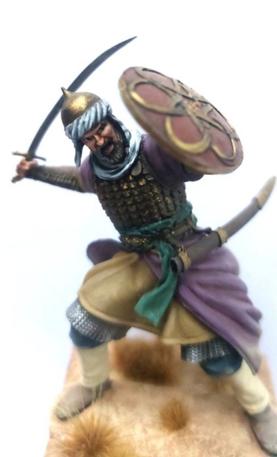 Militaire miniatuur beeldje - Soldaat, Arabische krijger, Ophalen of Verzenden
