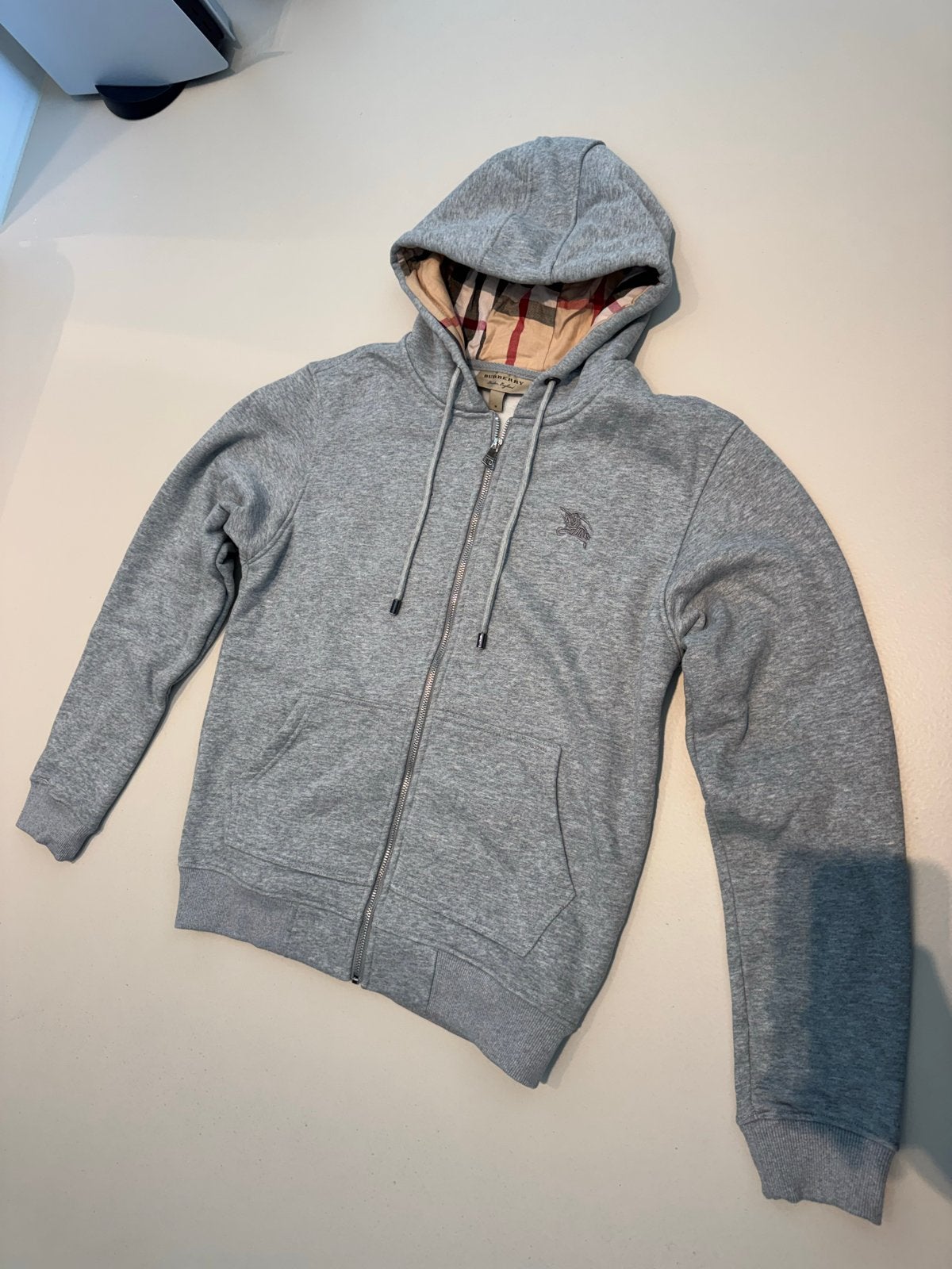Burberry vest grijs maat M - Nieuwstaat, valt klein, Ophalen of Verzenden, Zo goed als nieuw