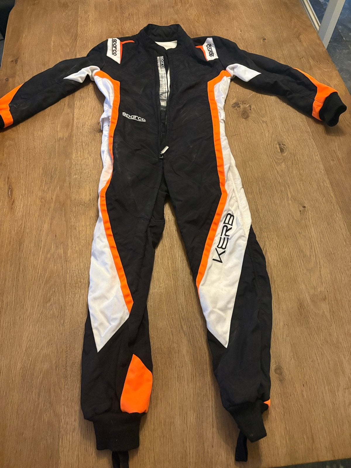 Sparco Kart Overall Maat 130 - Zo goed als nieuw, Ophalen of Verzenden, Zo goed als nieuw, Kleding of Schoenen