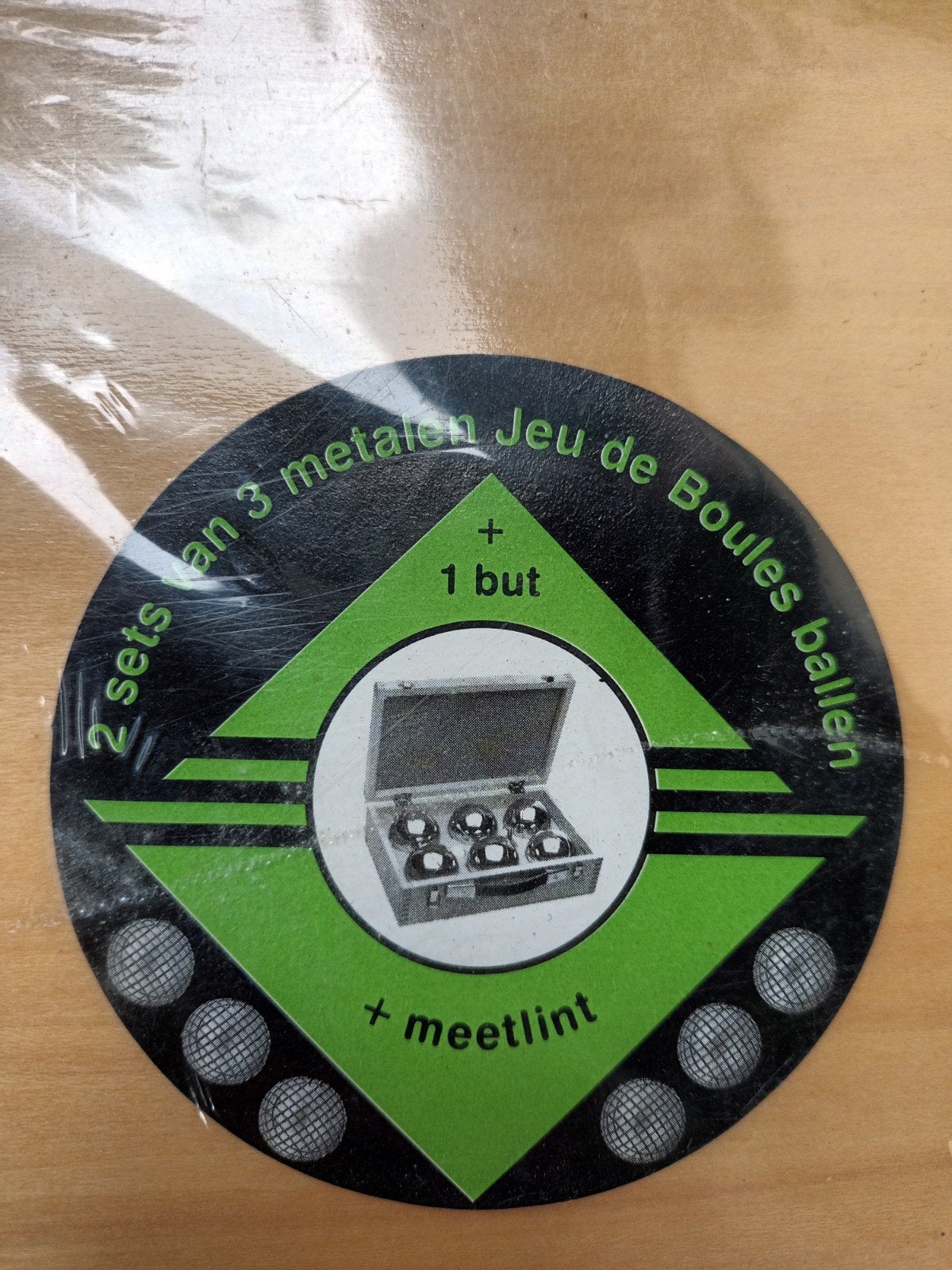 Nieuwe Jeu de Boules set in houten kist, Ophalen of Verzenden, Nieuw