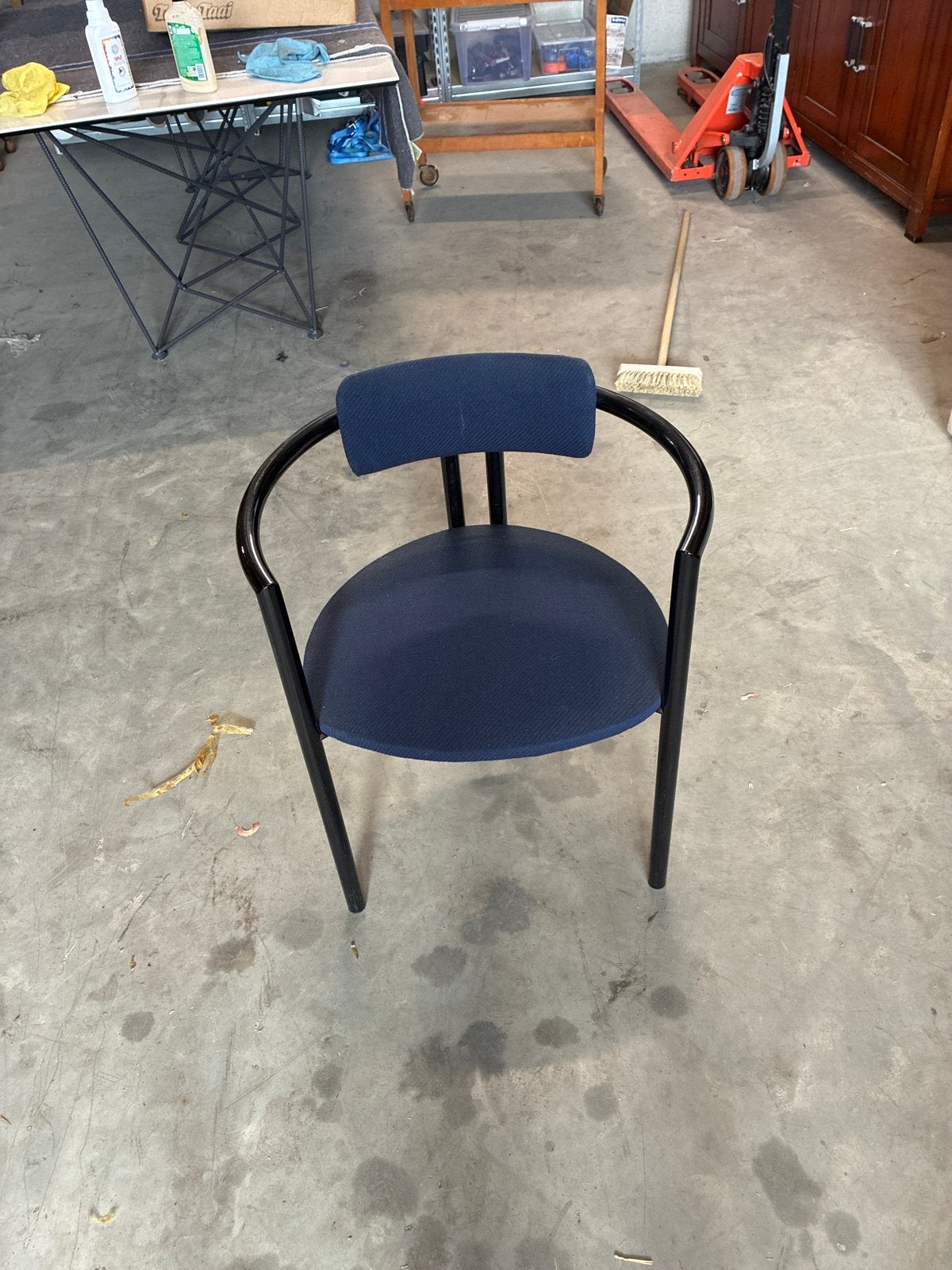 Set van 2 Postmoderne Martina Stoelen – Carlo Bimbi (Segis), Ophalen, Gebruikt, Twee, Blauw