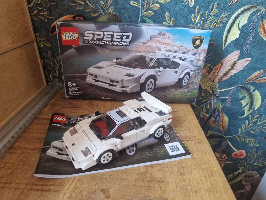 Lego speed champions Lamborghini Countach - 76908, Kinderen en Baby's, Speelgoed | Duplo en Lego, Compleet, Lego, Nieuw, Complete set