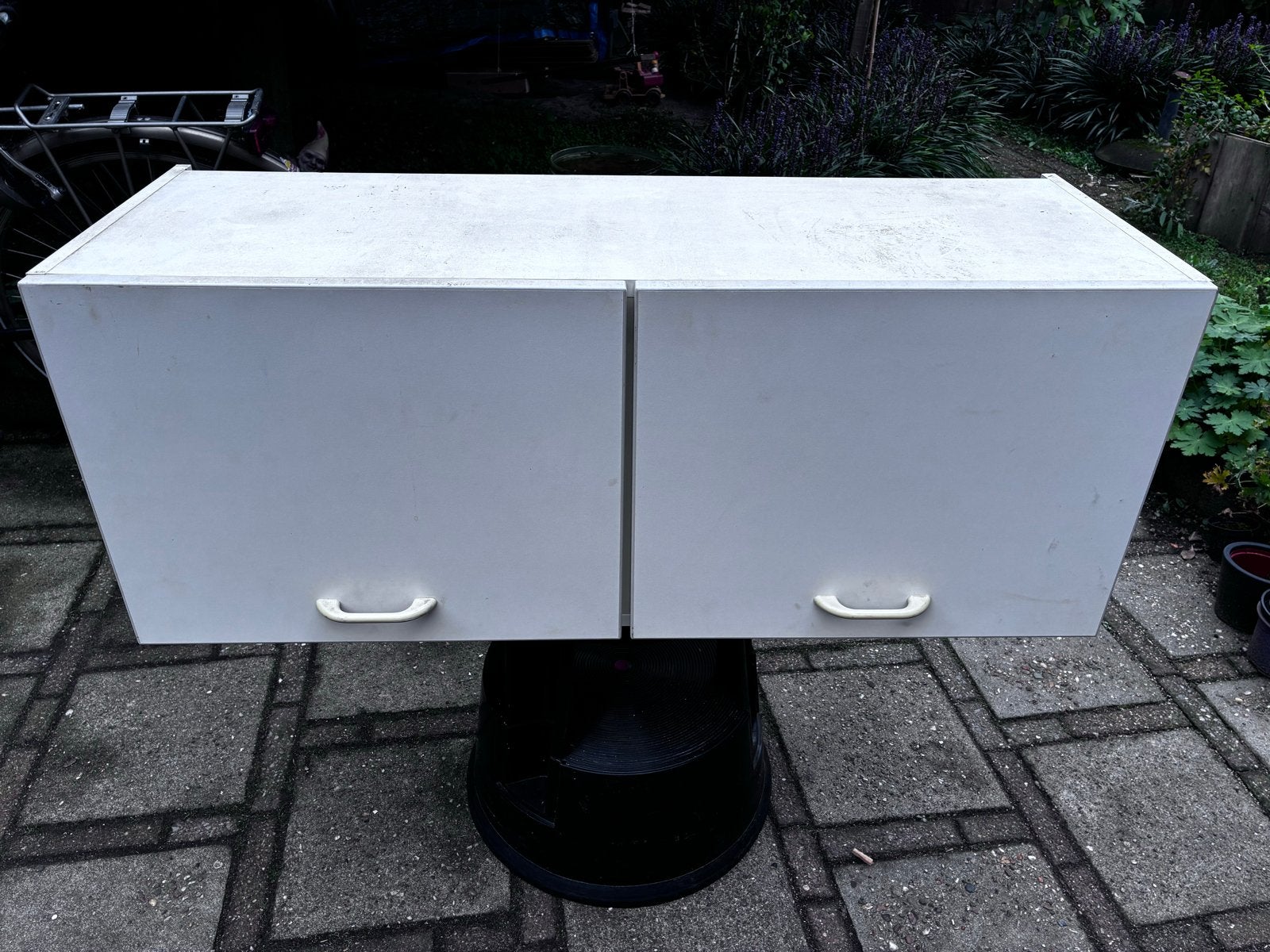 Keller Keukenkast Bovenkast Wit - Gebruikt, Ophalen, Gebruikt, Wit, 50 tot 100 cm