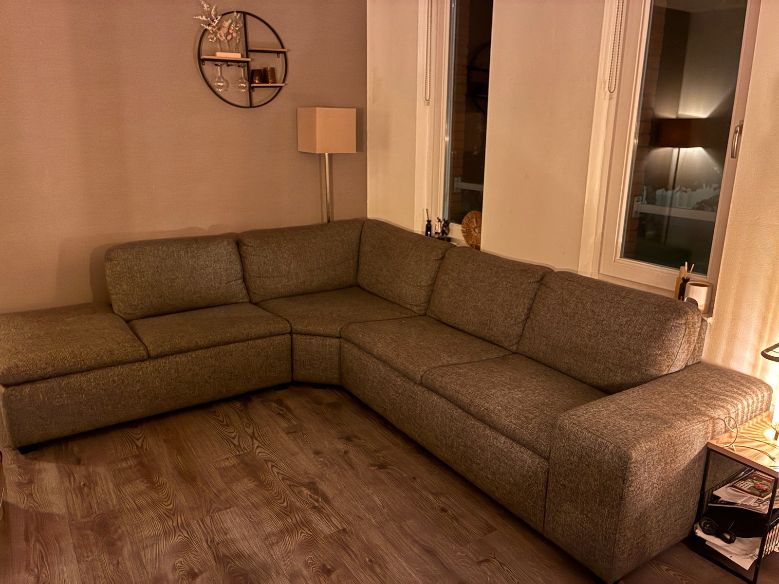 Comfortabele hoekbank in goede staat, Huis en Inrichting, Ophalen, 250 tot 300 cm, Gebruikt, Hoekbank
