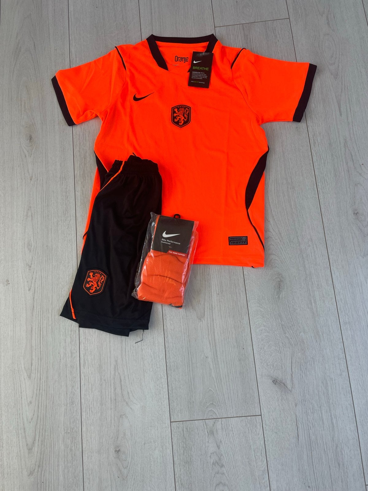 Nederlandse elftal tenue maat 158, Maat XS of kleiner, Ophalen of Verzenden, Set