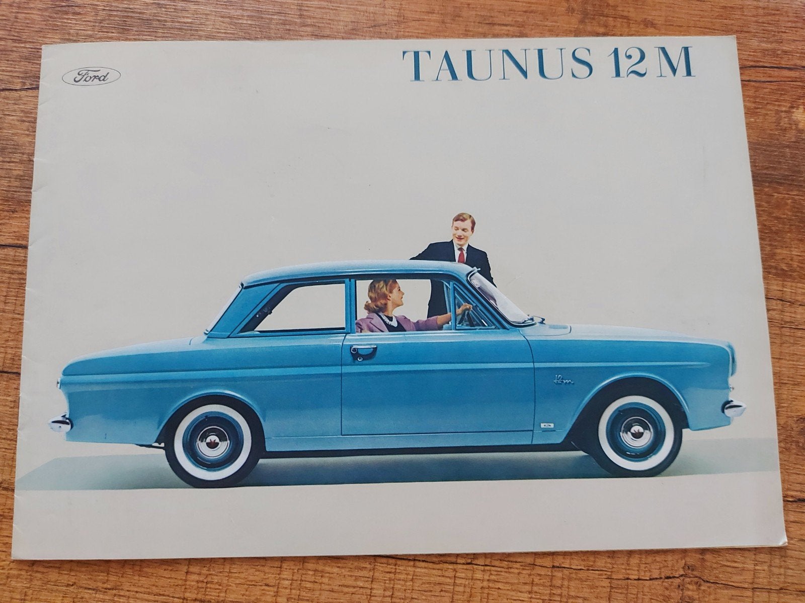 1964 leuke Ford Taunus 12 M folder NL, Ophalen of Verzenden, Zo goed als nieuw, Ford