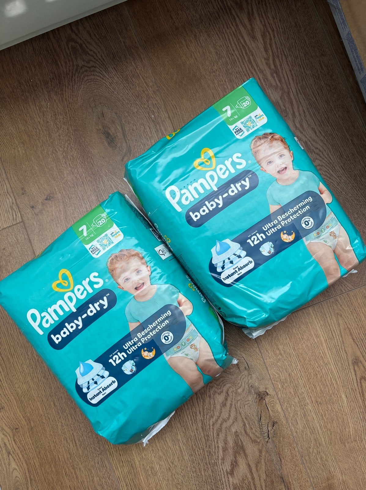 Nieuwe Pampers Baby-Dry maat 7 (40 luiers), Ophalen, Nieuw