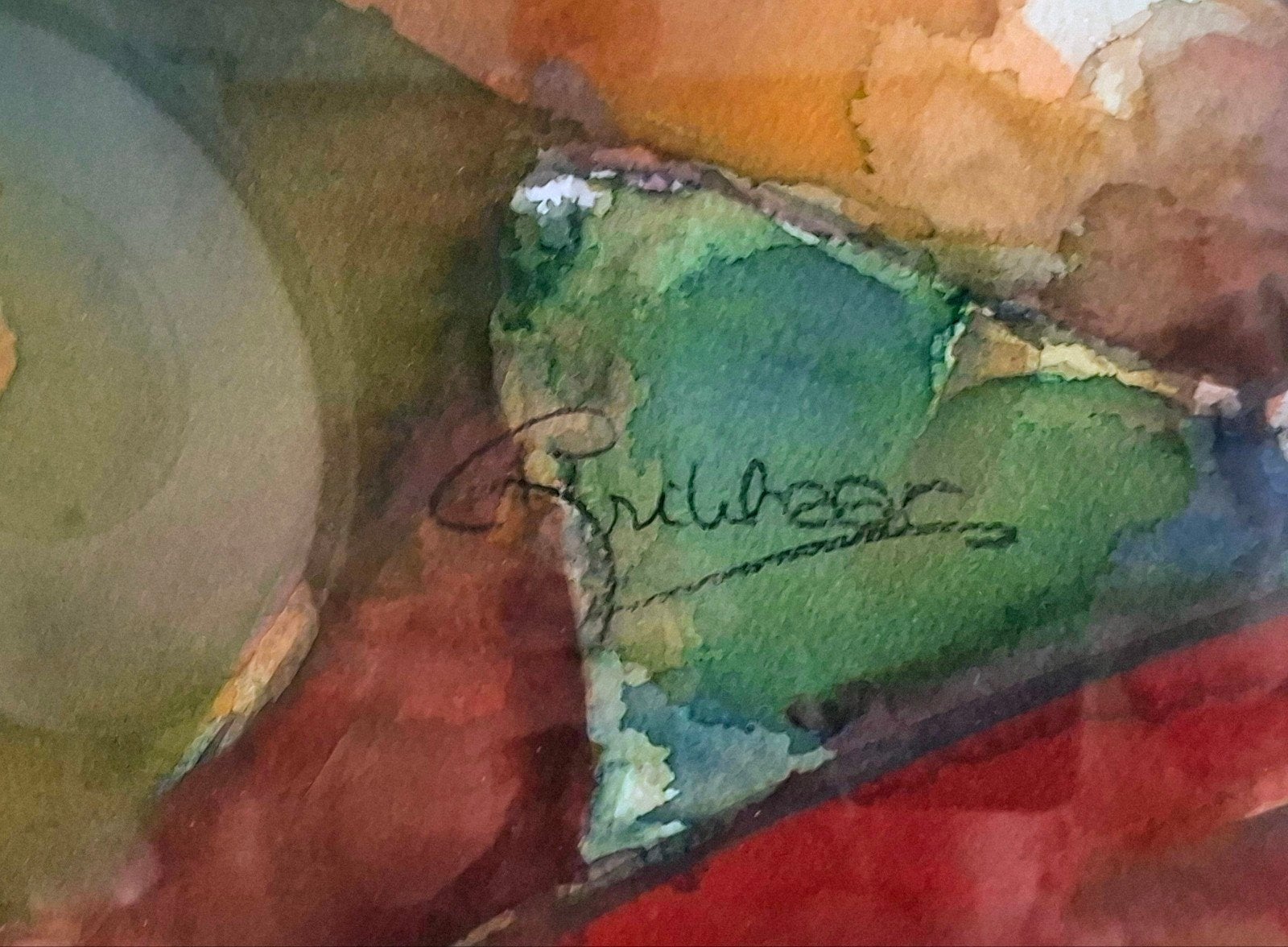 Kleurrijk aquarel van Ceciel Krikhaar, Hengelo, Ophalen, Achter glas, Aquarel, Dieren