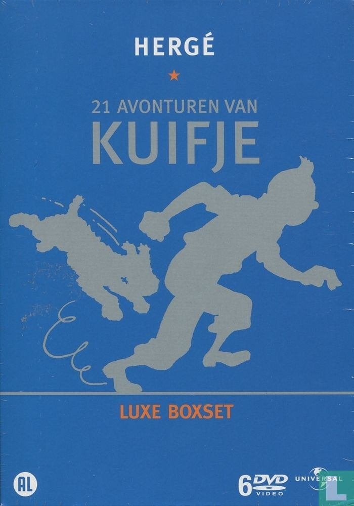 Kuifje Luxe Boxset - 21 Avonturen (6 DVD's), Europees, Tekenfilm, Verzenden, Alle leeftijden