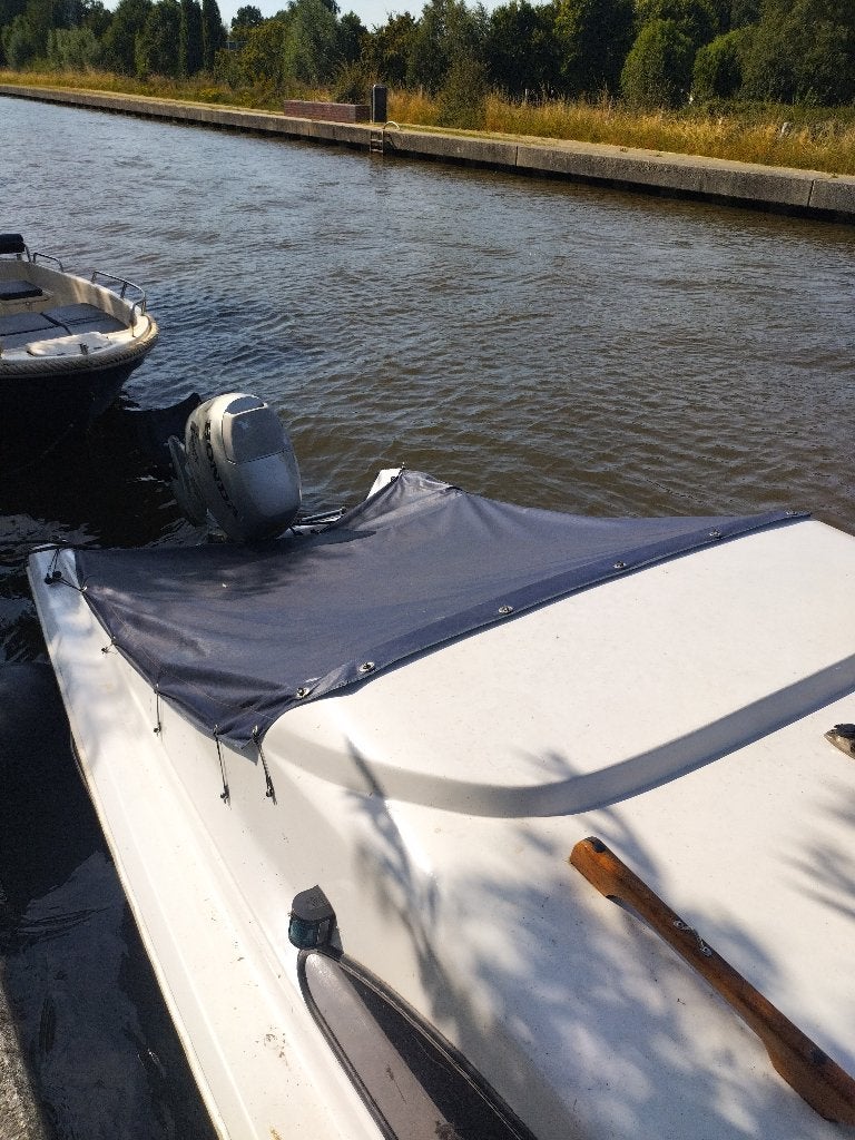 Shetland 535 – Incl. Honda 50pk & Kalf Trailer!, Watersport en Boten, Gebruikt, Kajuitboot, 35 cm, 5 m