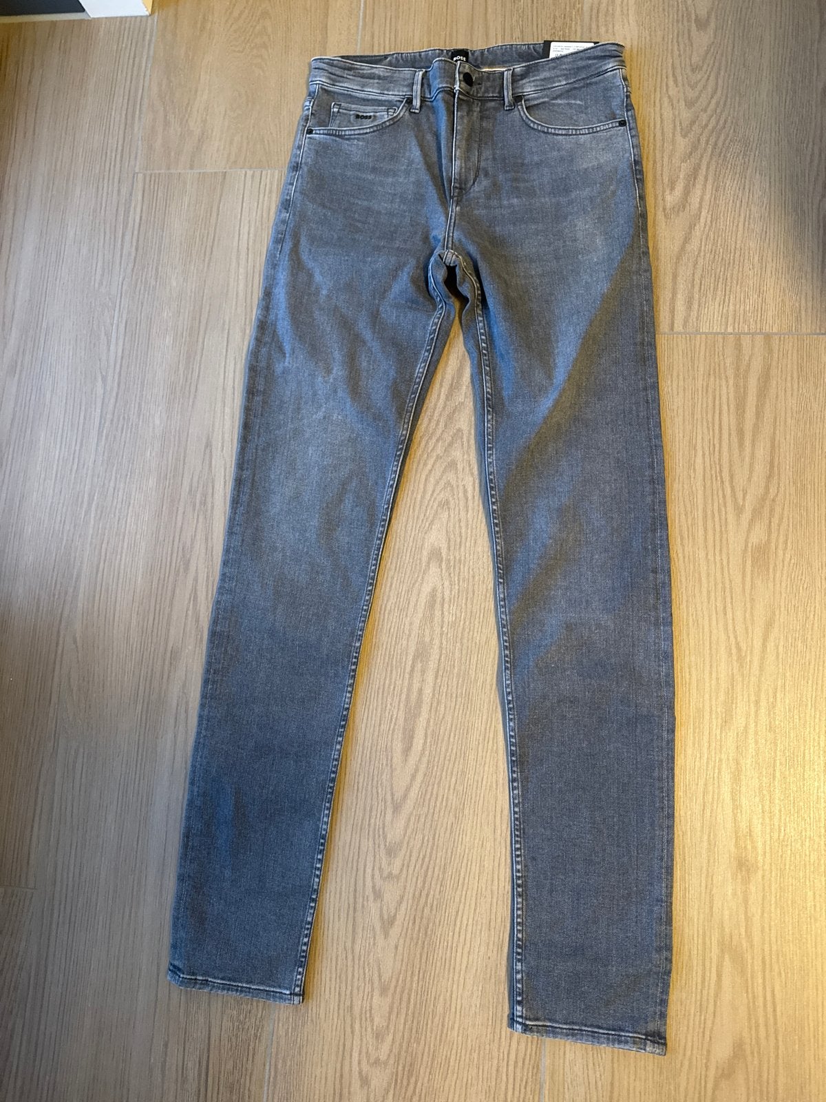 BOSS Charleston Extra Slim Fit Jeans - Grijs 33/36, Ophalen of Verzenden, Nieuw, Grijs, W33 - W34 (confectie 48/50)