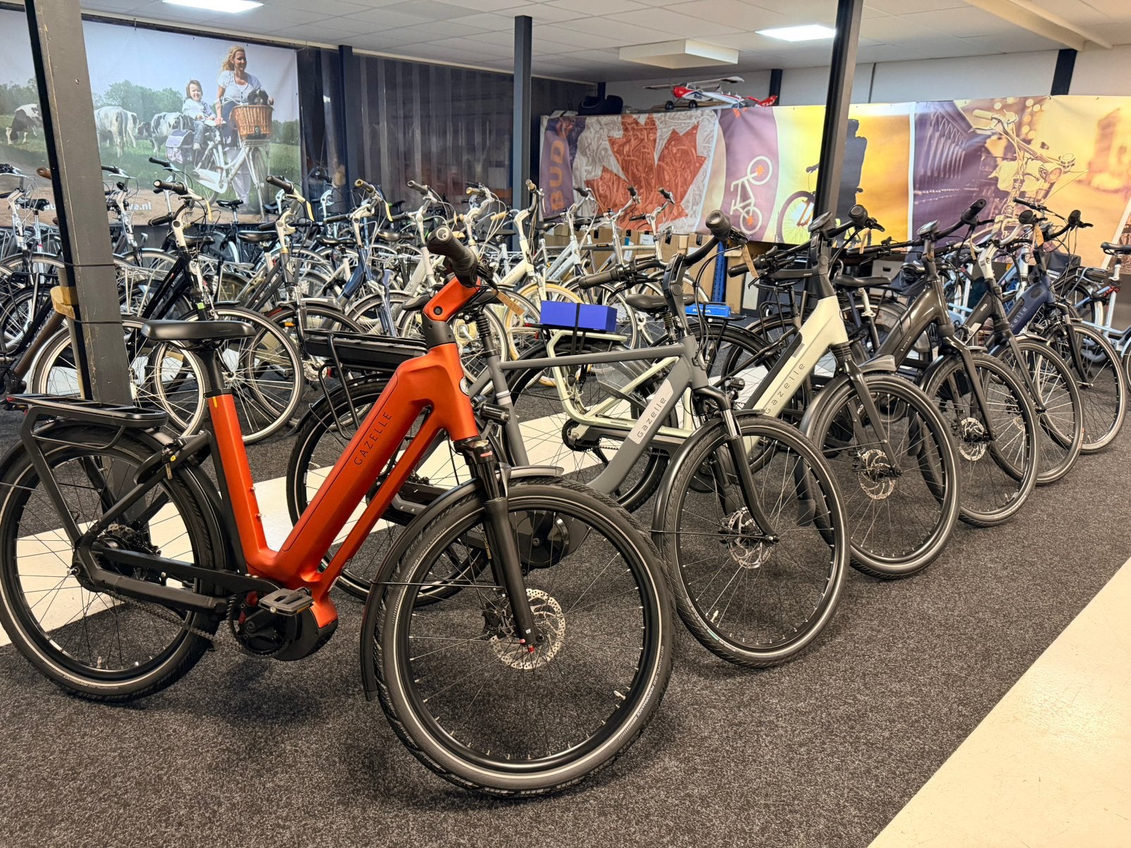 Ruime keuze A-Merk E bikes Bosch accu in frame v.a €1399,-, Gazelle, Ophalen of Verzenden, Zo goed als nieuw, 47 tot 51 cm