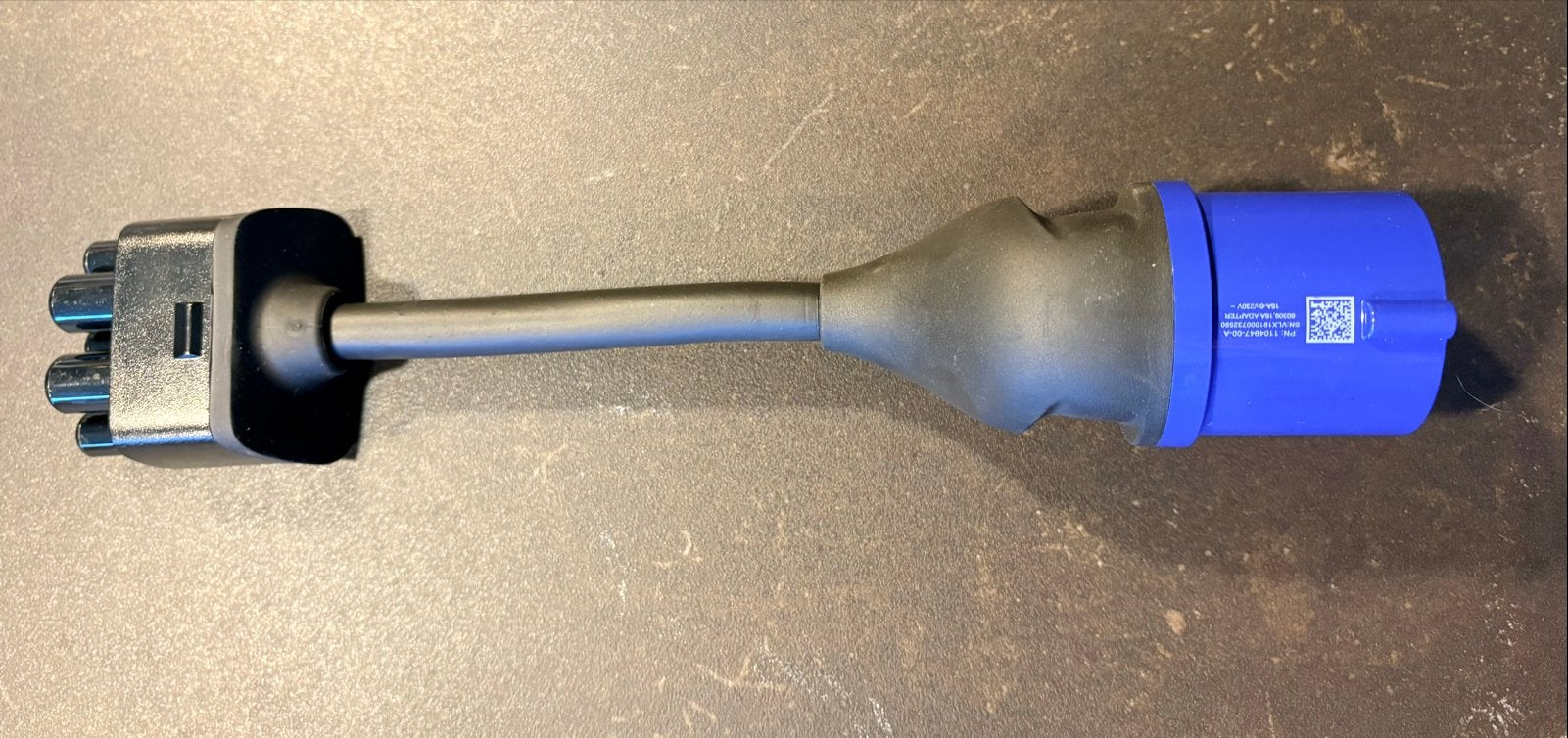 Tesla mobile charger UMC naar CEE blauw 16A adapter zgan, Ophalen of Verzenden, Nieuw, Overige automerken
