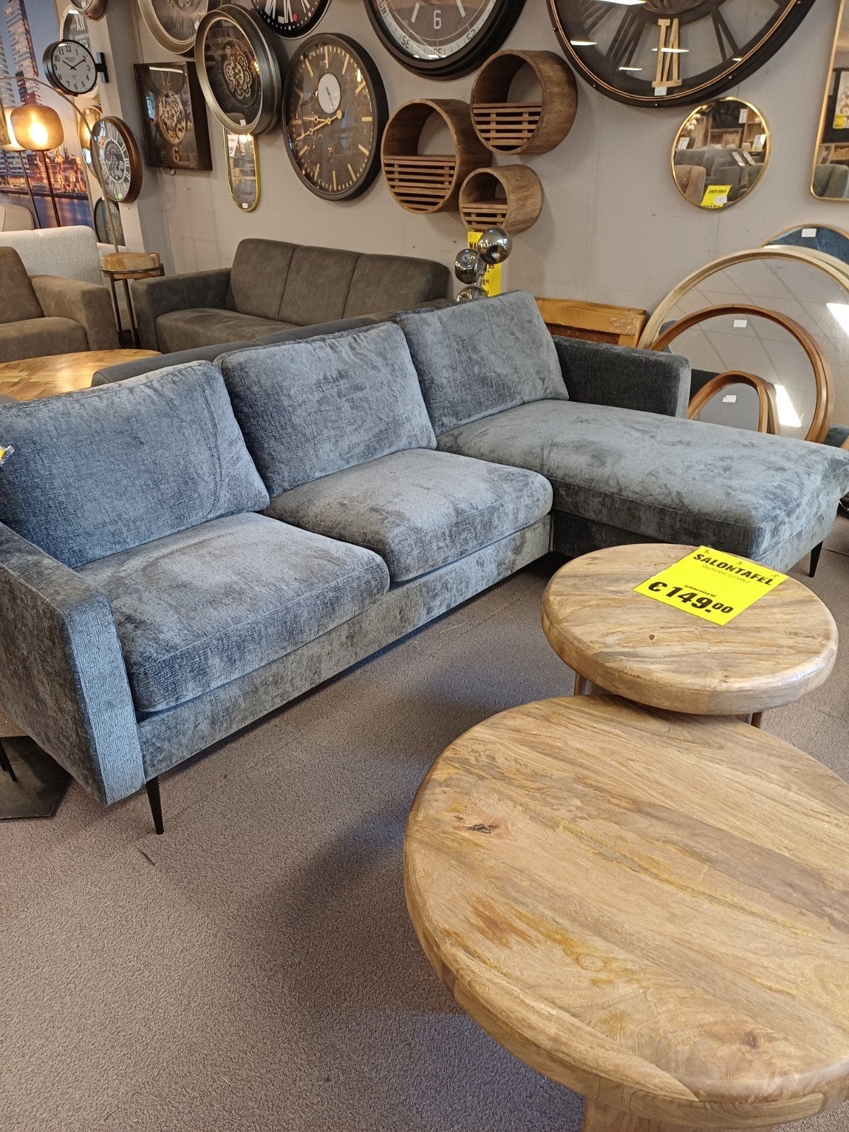 Hoekbank met hoek rechts of links - Nu voor €799,-, Huis en Inrichting, Ophalen of Verzenden