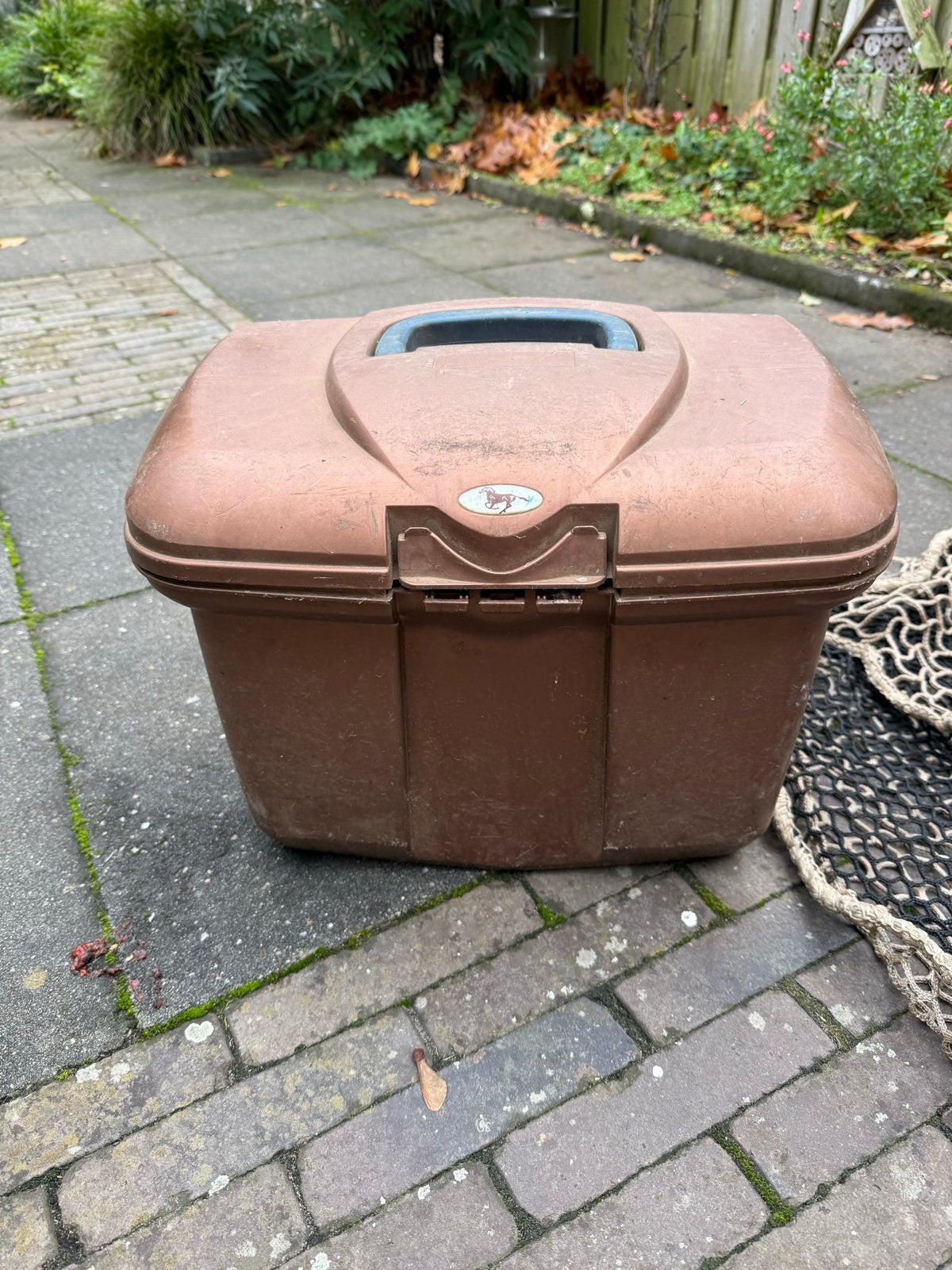 Poetskist en borstels, Ophalen, Gebruikt