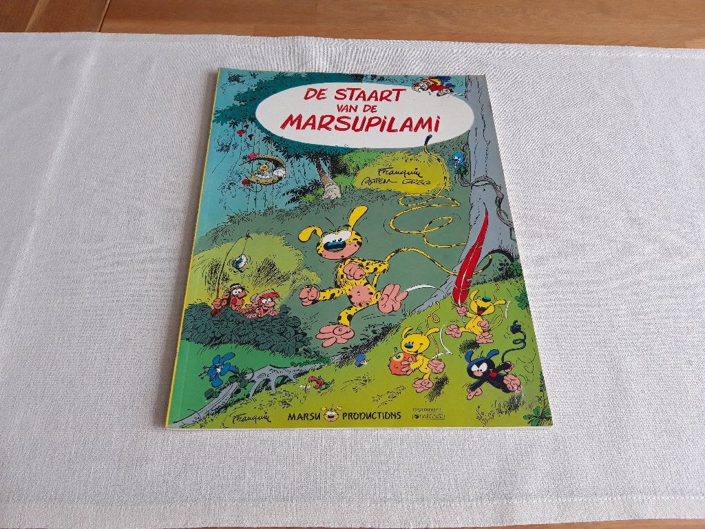 Marsupilami 1 - De staart van de Marsupilami, Boeken, Eén stripboek, Ophalen of Verzenden, Gelezen