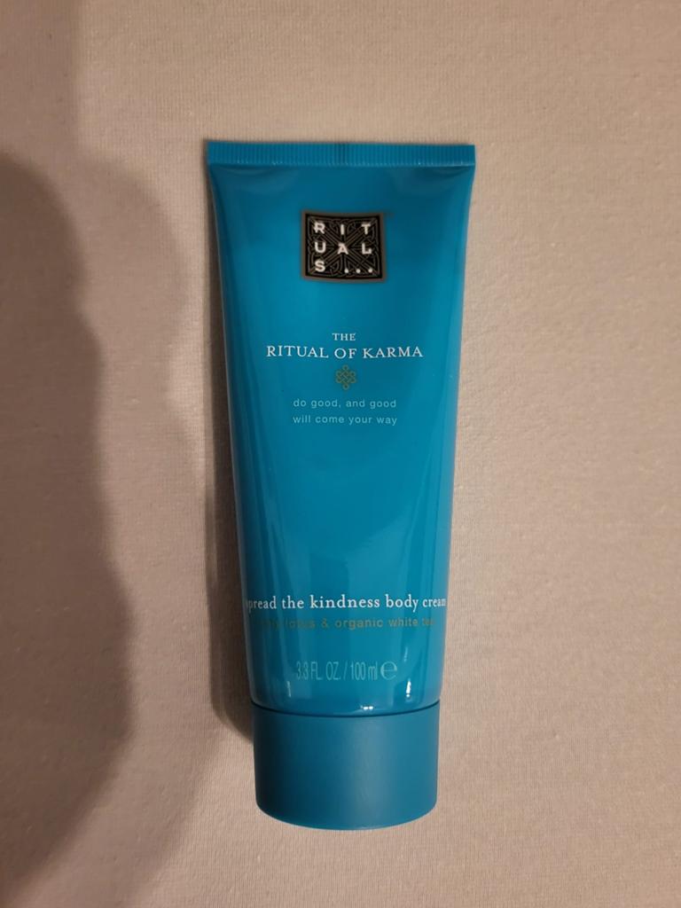 The rituals of karma body cream, Sieraden, Tassen en Uiterlijk, Uiterlijk | Lichaamsverzorging, Ophalen of Verzenden, Zo goed als nieuw