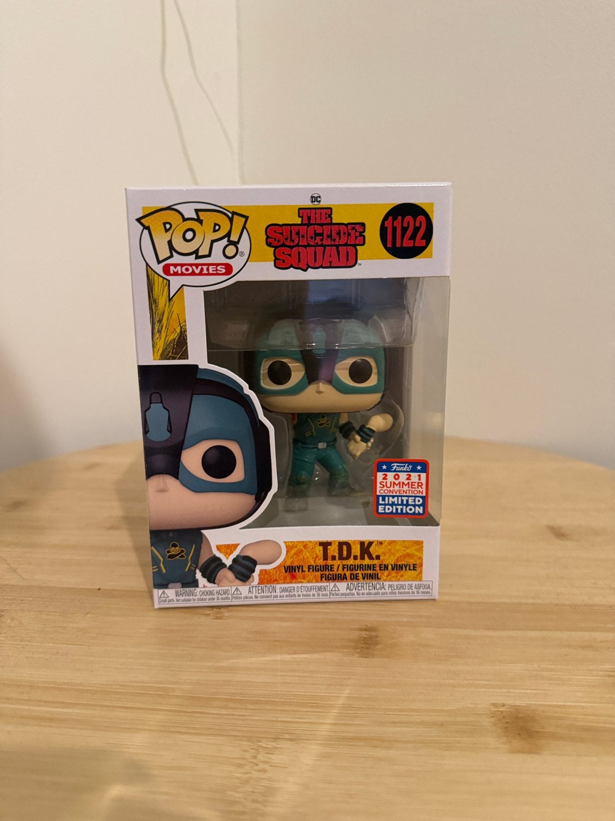 Funko Pop! The Suicide Squad T.D.K. 1122 Summer Convention, Ophalen of Verzenden, Zo goed als nieuw