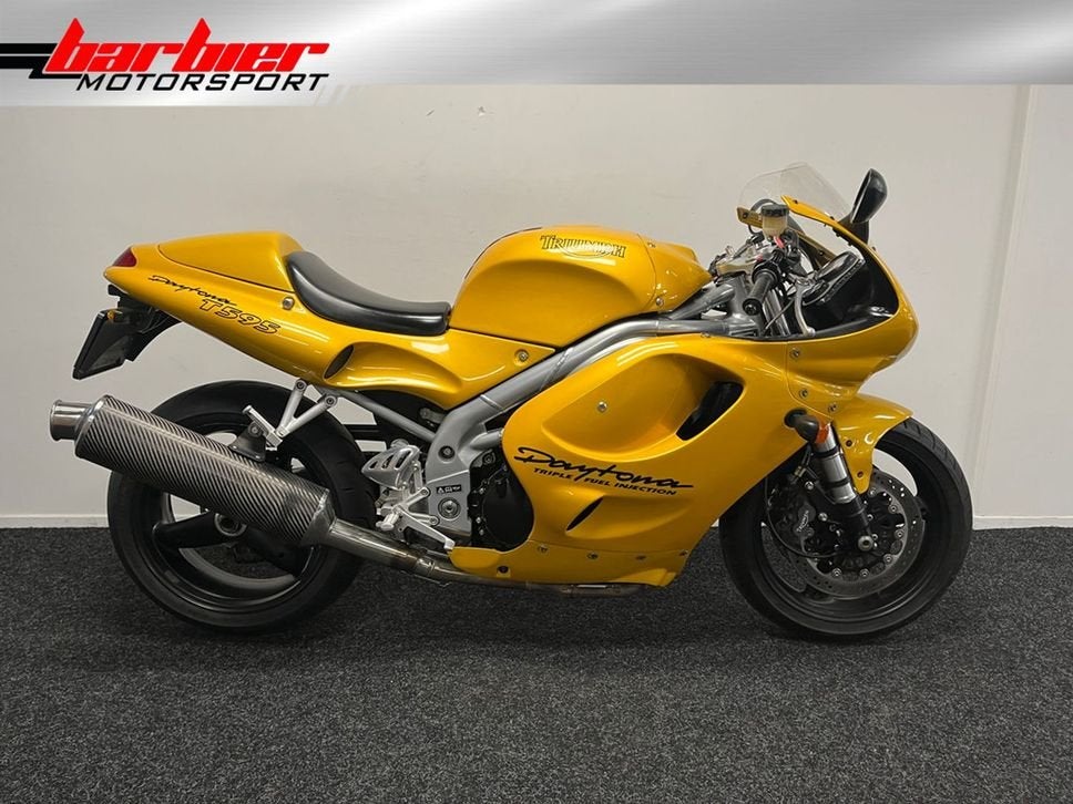 ⭐️⭐Prachtige Triumph DAYTONA T595 (bj 1997)⭐️⭐, Motorrijbewijs A, Bedrijf, Super Sport, Meer dan 35 kW