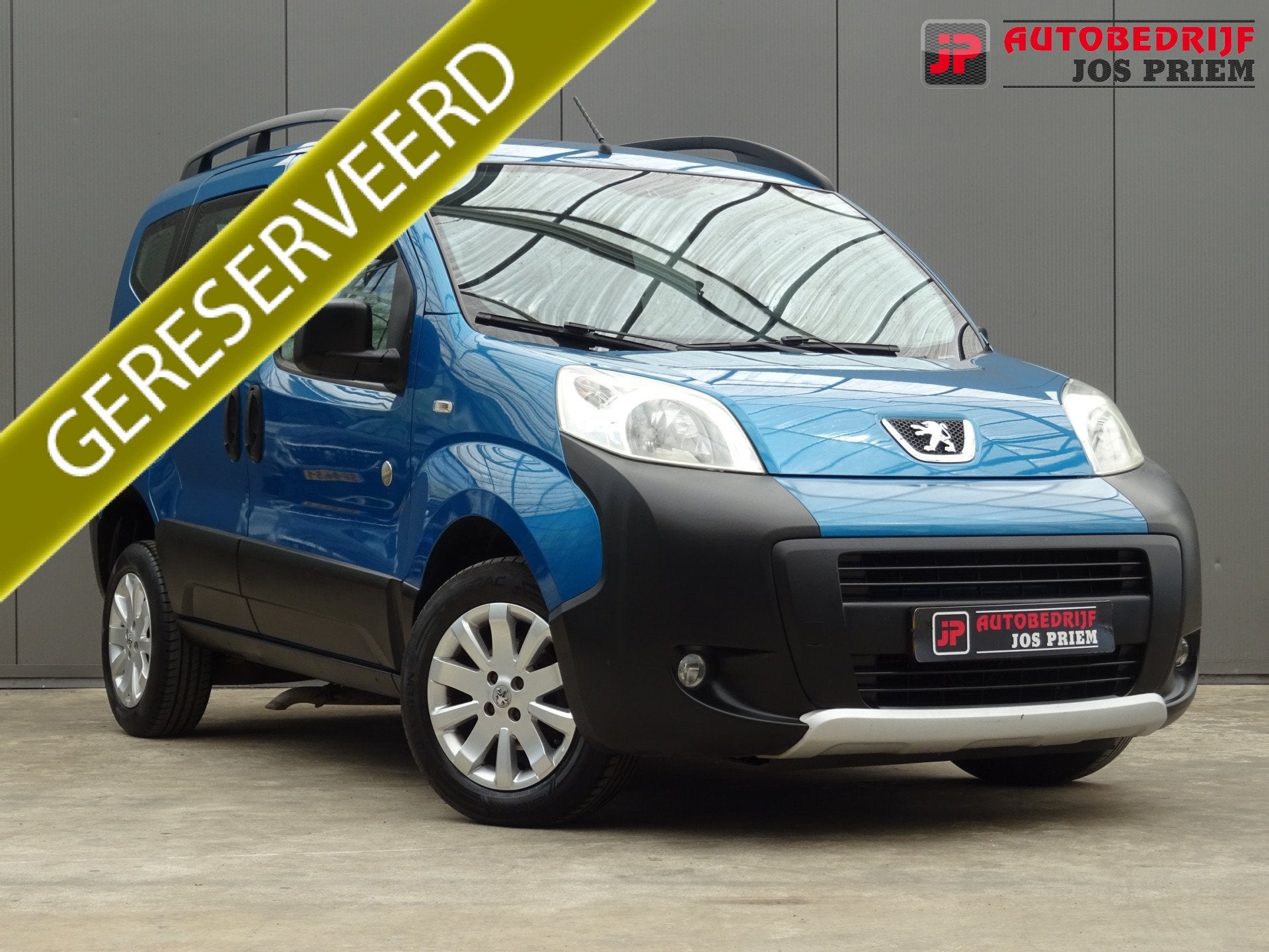 Peugeot Bipper Tepee 1.4 Outdoor * ROLSTOELAUTO * INVALIDE A, Voorwielaandrijving, Euro 5, 4 cilinders, Blauw