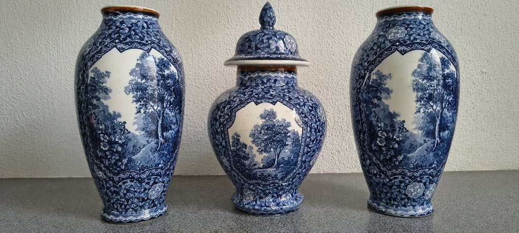 Villeroy&Boch Bonn kaststel, Ophalen, Gebruikt, Delftsblauw, Porselein