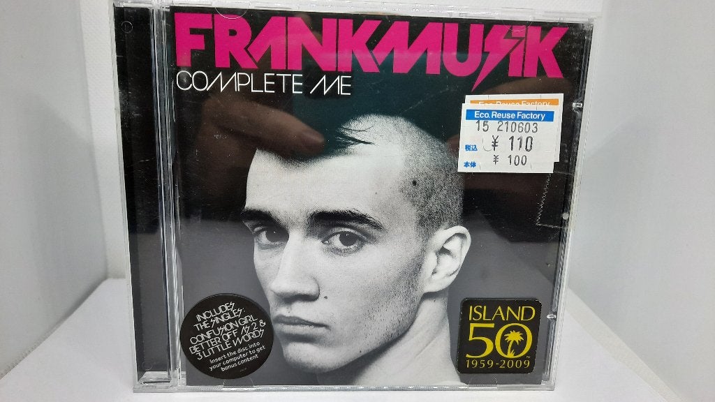 Frankmusik - Complete Me CD Muziek Album, Synth-pop, Ophalen of Verzenden, Gebruikt, Pop, Album
