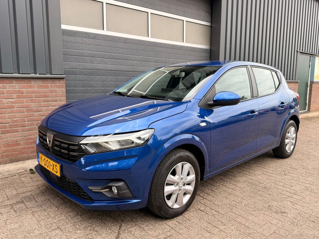 Dacia Sandero 1.0 TCe 90PK Journey LPG Carplay, Led, Achteru, Voorwielaandrijving, Stof, Blauw, Origineel Nederlands