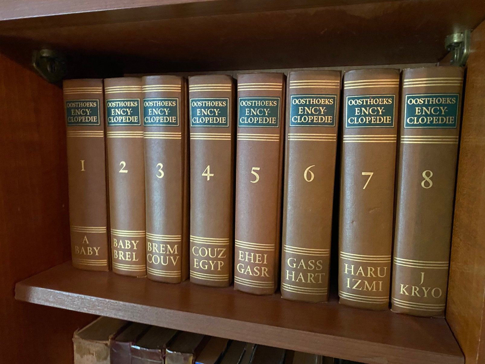 Oosthoek encyclopedie, Boeken, Ophalen of Verzenden, Zo goed als nieuw, Overige onderwerpen, Complete serie
