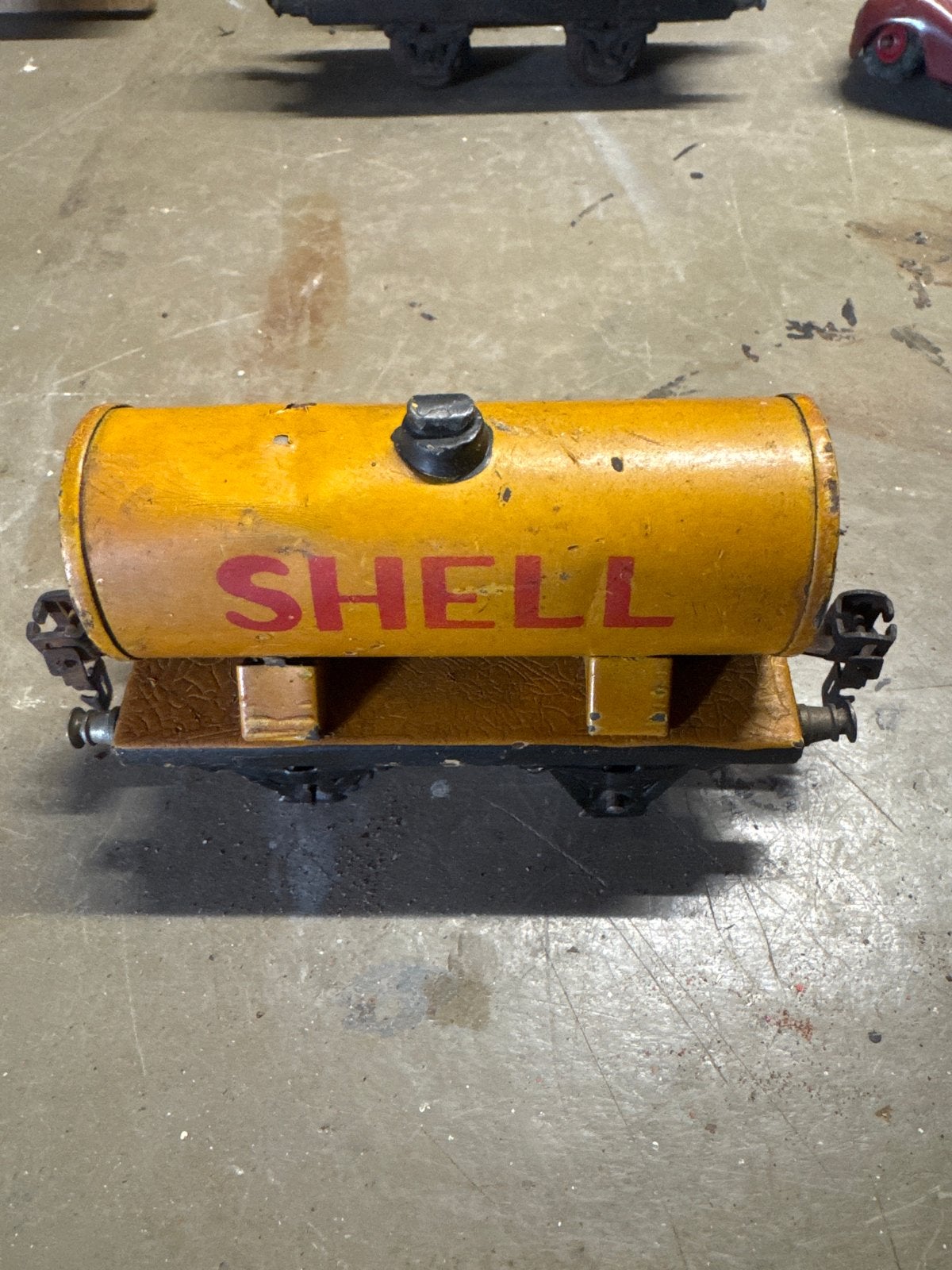 Marklin Shell Tankwagon - Vintage Modelspoor, Wisselstroom, Gebruikt, Wagon, Ophalen of Verzenden