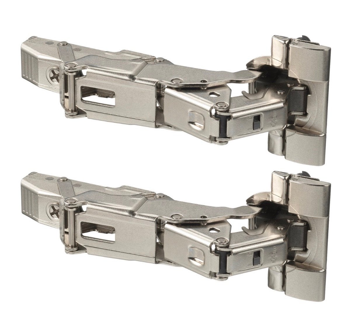 4 sets (2x) Utrusta ikea metod scharnieren 153 graden, Ophalen of Verzenden, Nieuw, IJzer, Scharnier