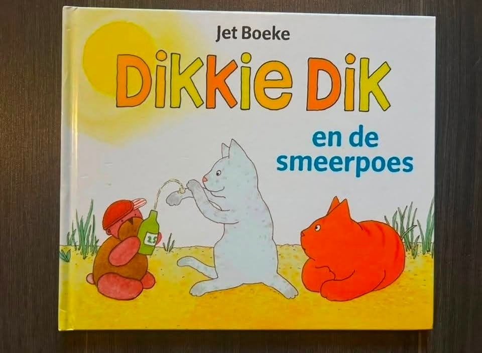 Dikkie Dik en de smeerpoes - Jet Boeke, Ophalen of Verzenden, Gelezen