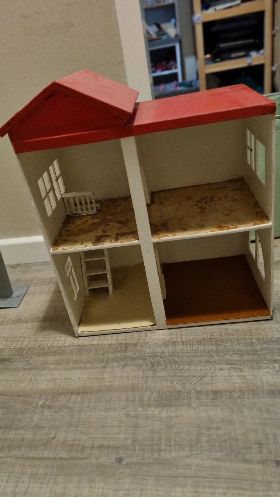 Vintage Poppenhuis - Leuk om op te knappen, Ophalen, Gebruikt, Poppenhuis