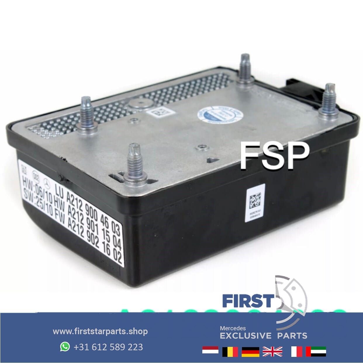 A2129004603 Mercedes radar sensor distronic afstand module, Gebruikt, -, Ophalen of Verzenden, -