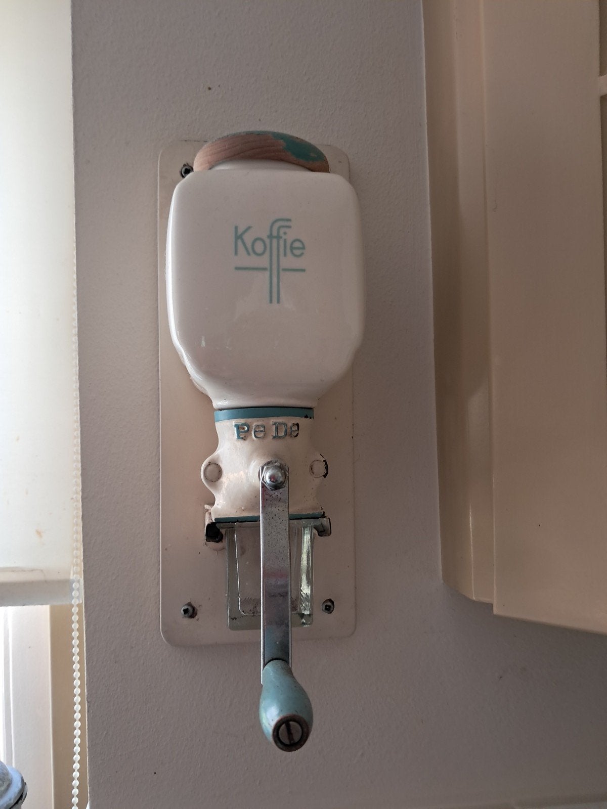 Pede koffiemolen, Antiek en Kunst, Ophalen