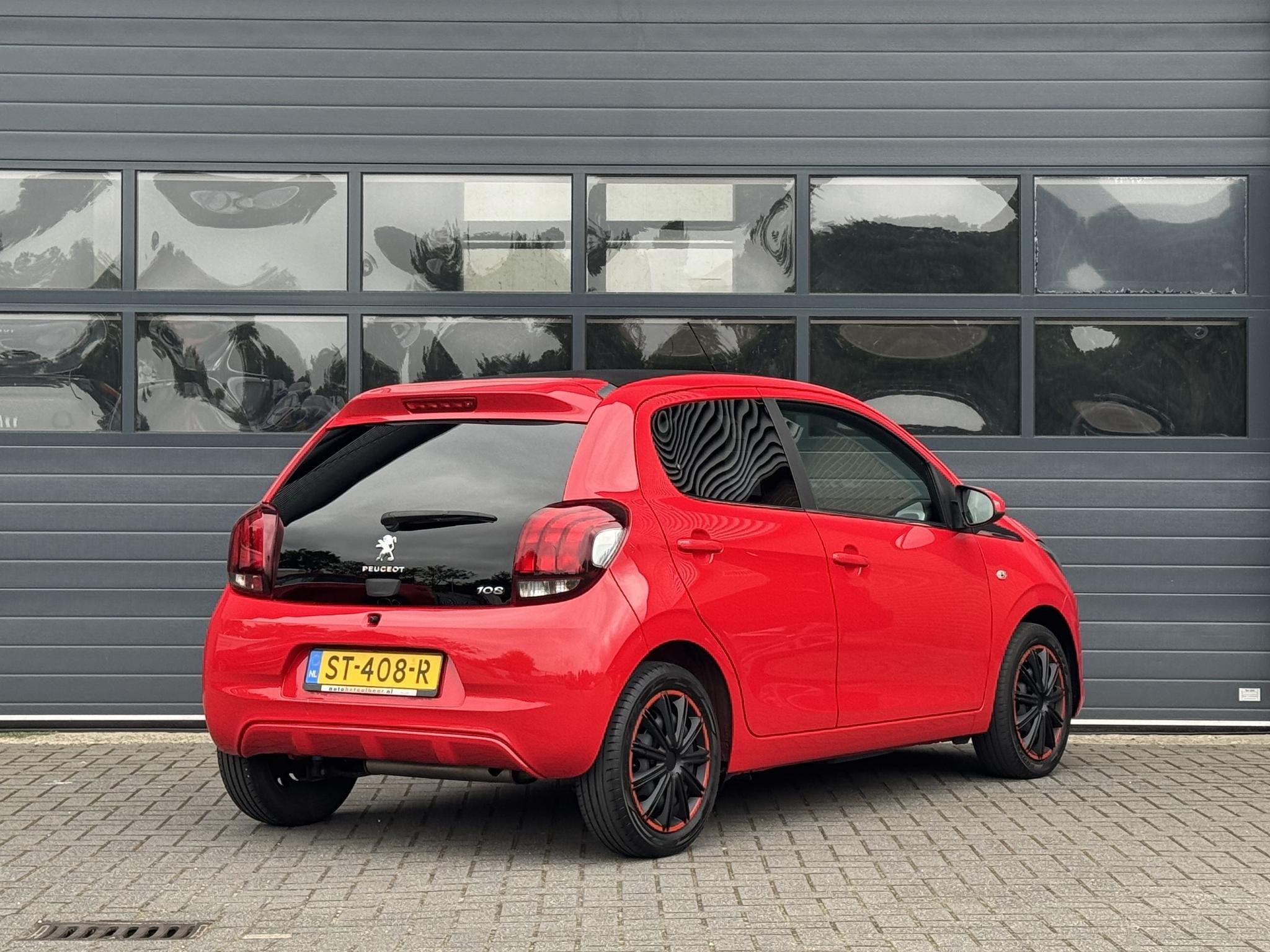 PEUGEOT 108 1.0 E-VTI ACTIVE TOP! I LEUKE CABRIO I 5-DEURS I, Auto's, Peugeot, Voorwielaandrijving, Stof, Gebruikt, Met garantie (alle)