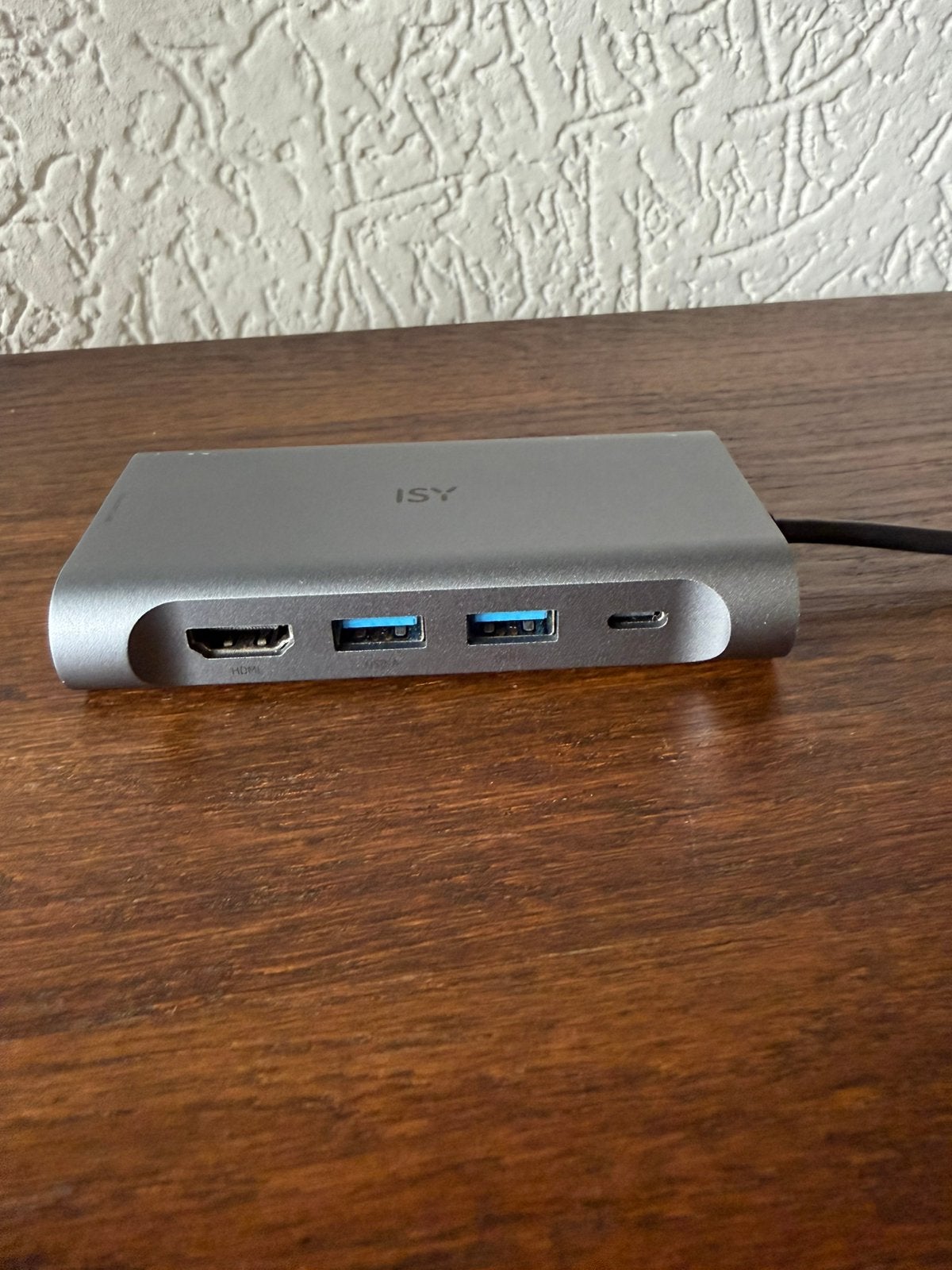 ISY USB-c hub IAD-1022 5 in 1 van €45,99 voor €25,-, Ophalen, Zo goed als nieuw, USB-hub, Laptop