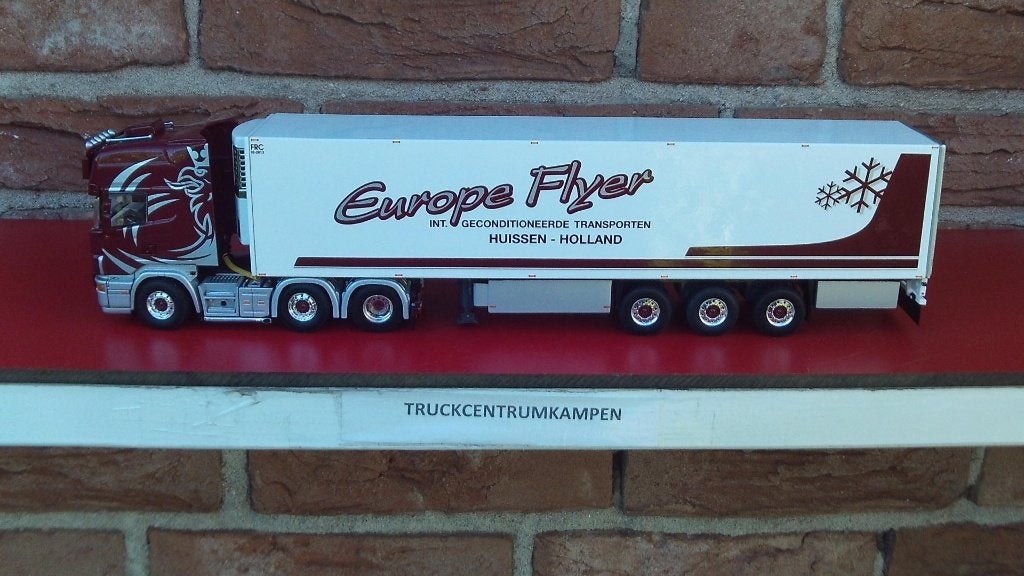 WSI  Scania  R4  Topline  van  Europe  Flyer., Ophalen of Verzenden, Nieuw, Bus of Vrachtwagen, Wsi