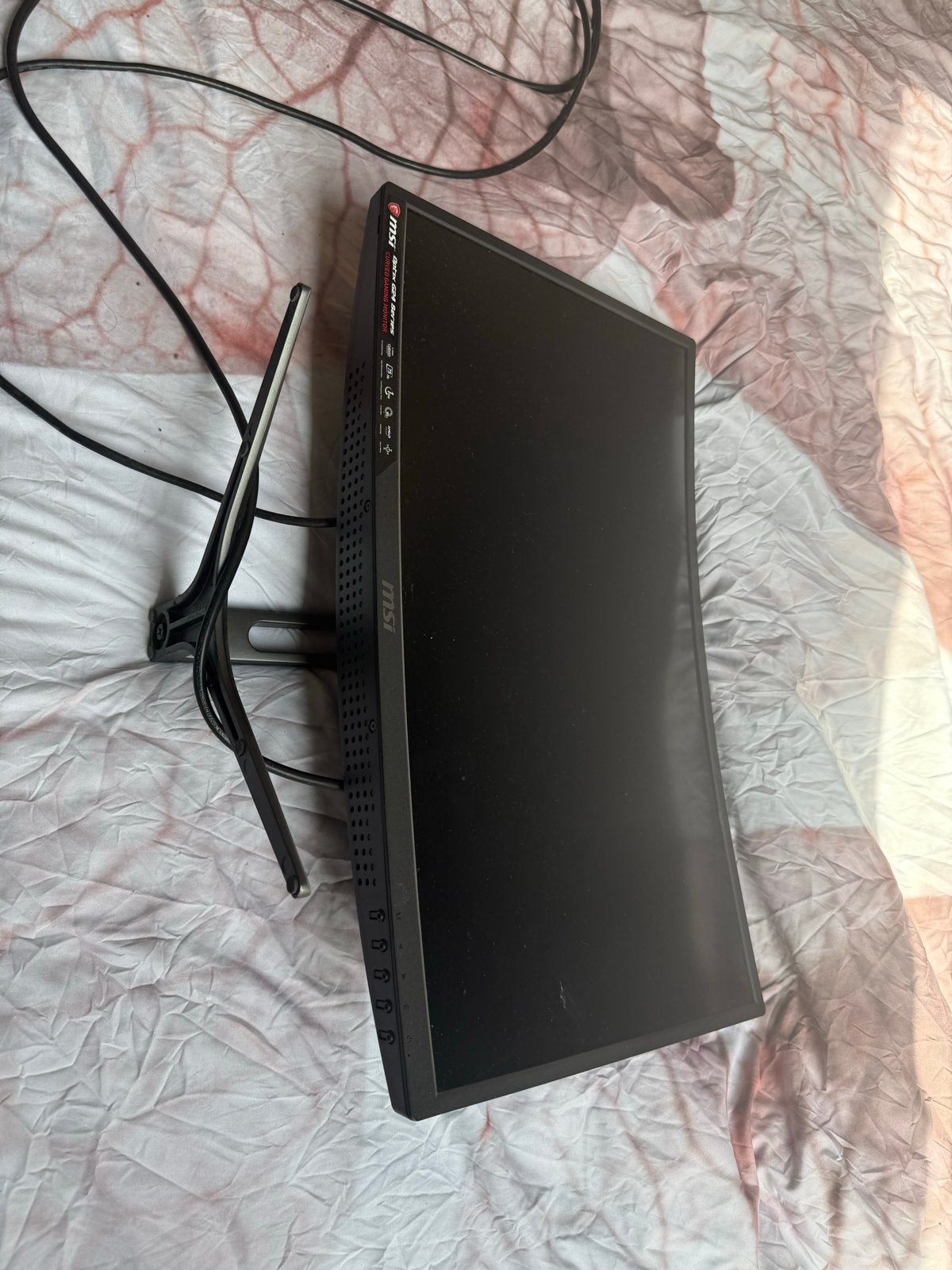 MSI Optix G24 Curved Gaming Monitor - Nette staat, Computers en Software, Gaming, Gebruikt, Curved, 61 t/m 100 Hz