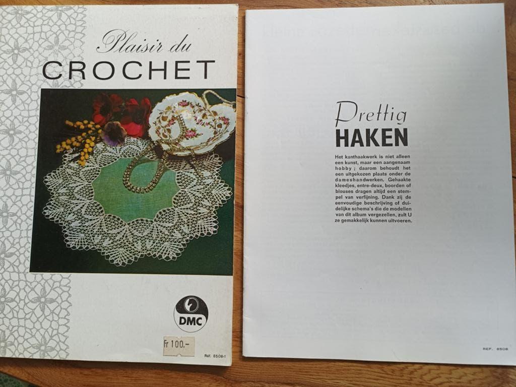 Prettig haken DMC kanthaakwerk, Ophalen of Verzenden, Zo goed als nieuw, Breien en Haken, DMC