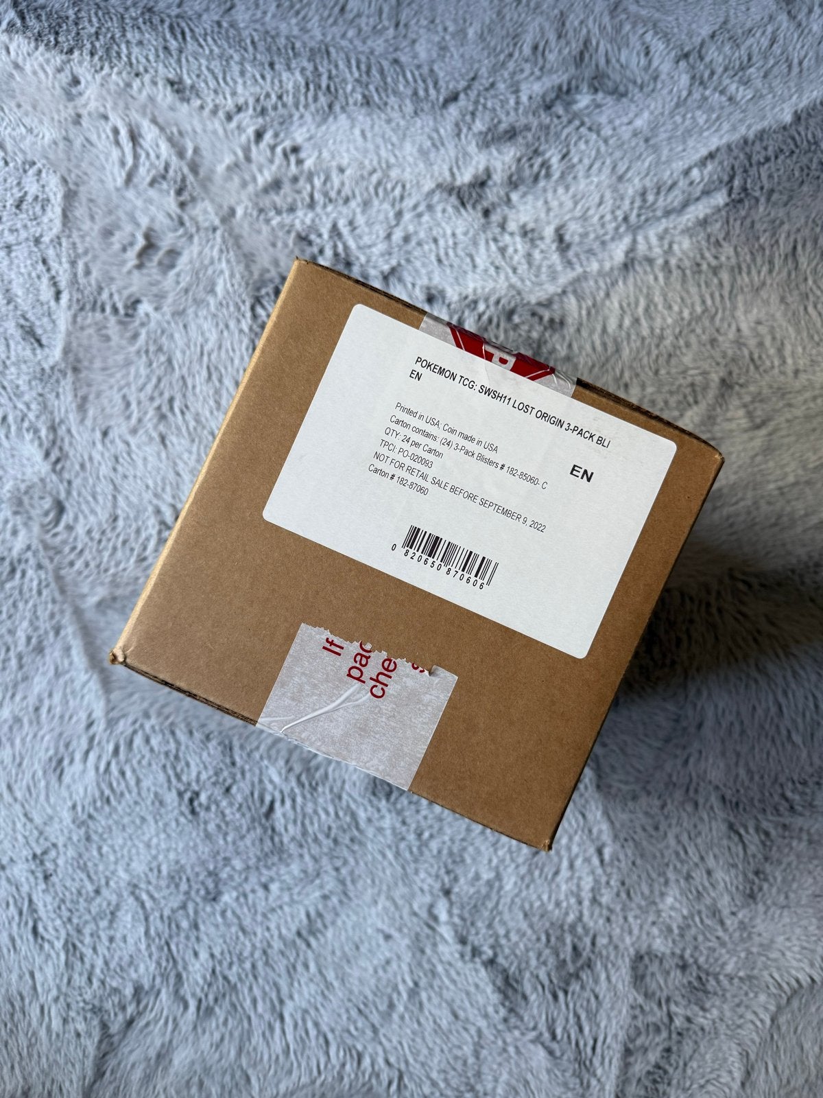 Pokémon TCG: 10x CASE Lost Origin 3-Pack Blister (EN) SWSH11, Ophalen of Verzenden, Nieuw, Overige typen, Foil