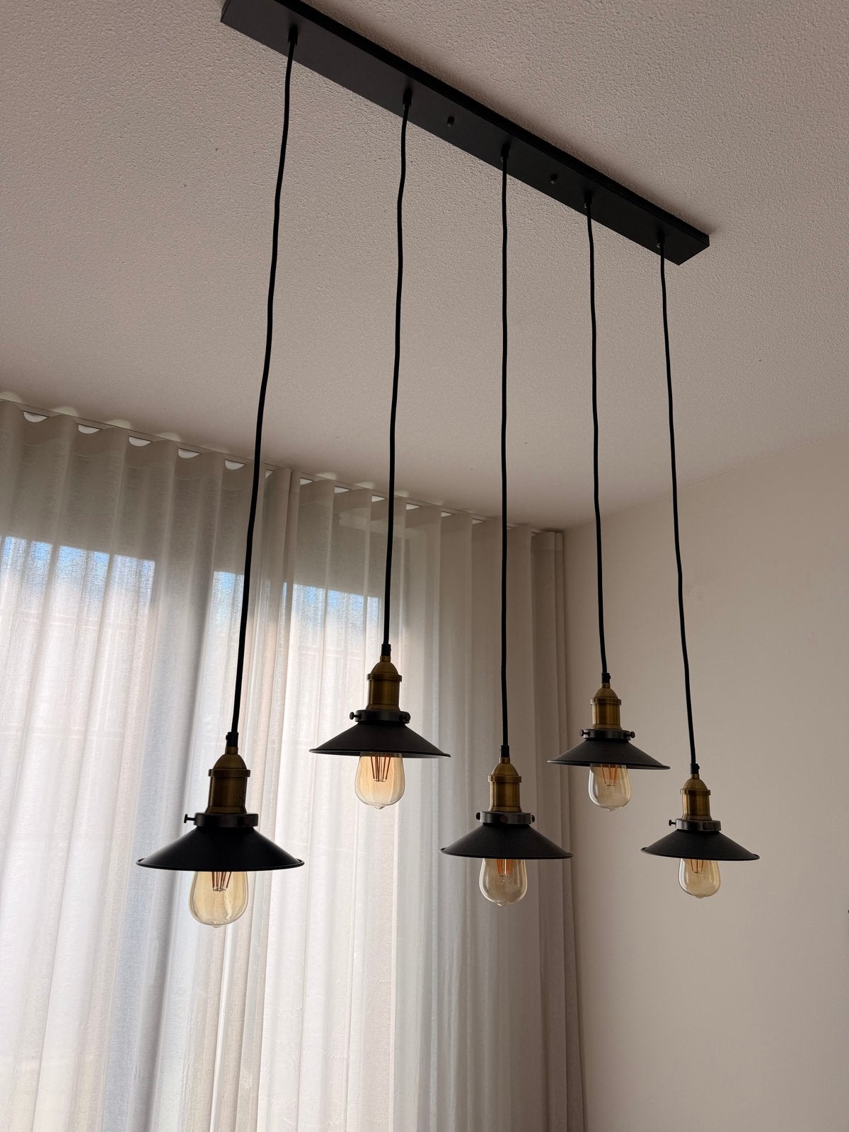 Industriële hanglamp, Ophalen, Zo goed als nieuw, Metaal