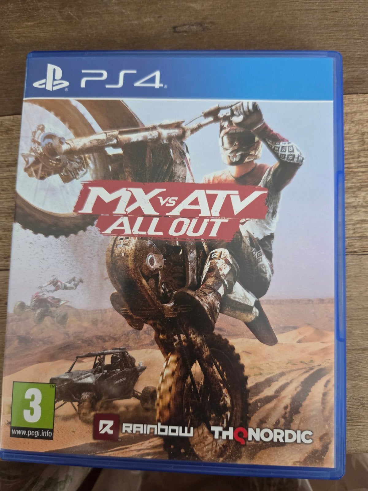 MX vs ATV All Out PS4, 1 speler, Racen en Vliegen, Ophalen of Verzenden, Zo goed als nieuw