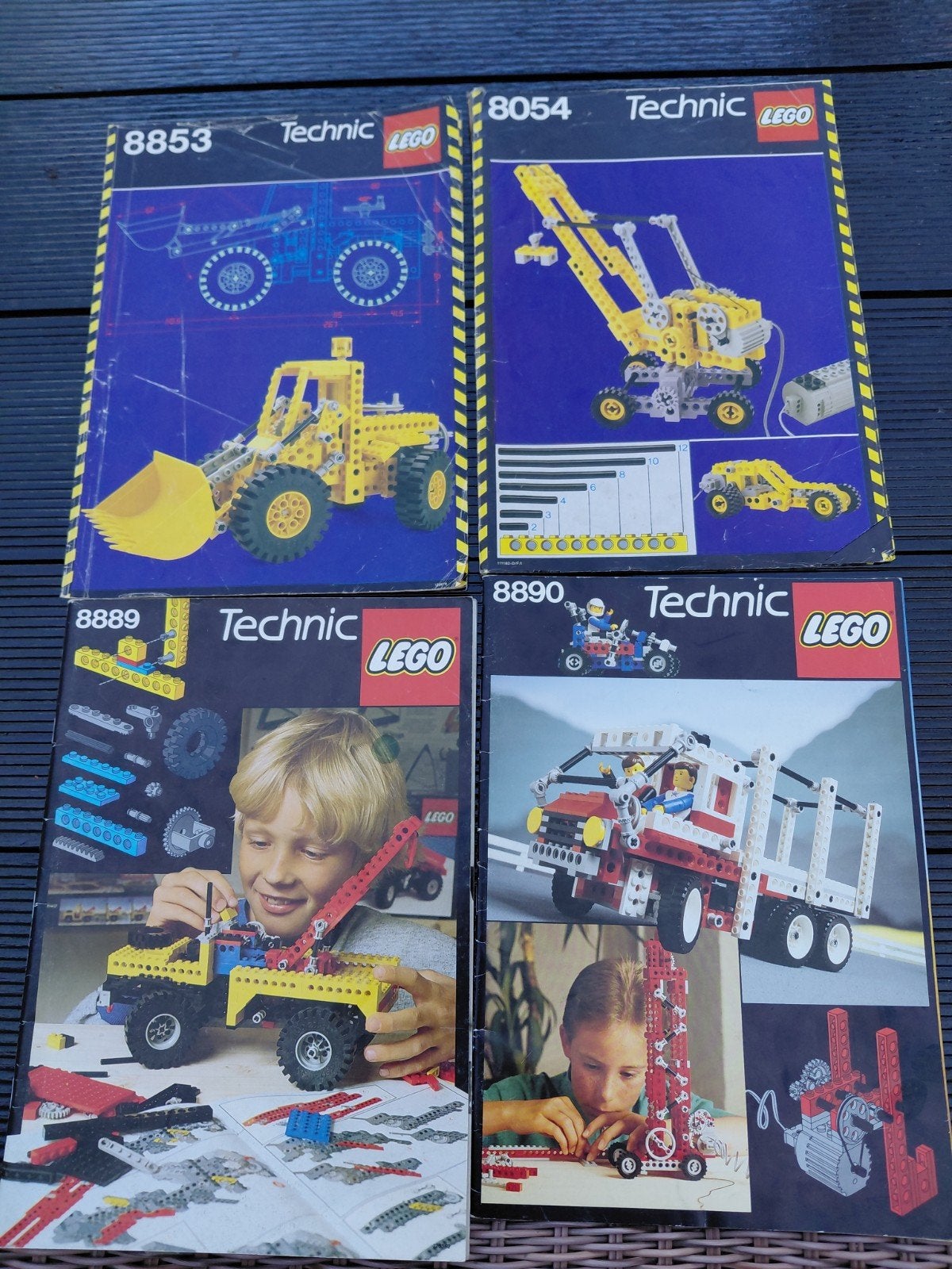 Lego Technic Instructieboekjes (4 stuks), Ophalen of Verzenden, Gebruikt