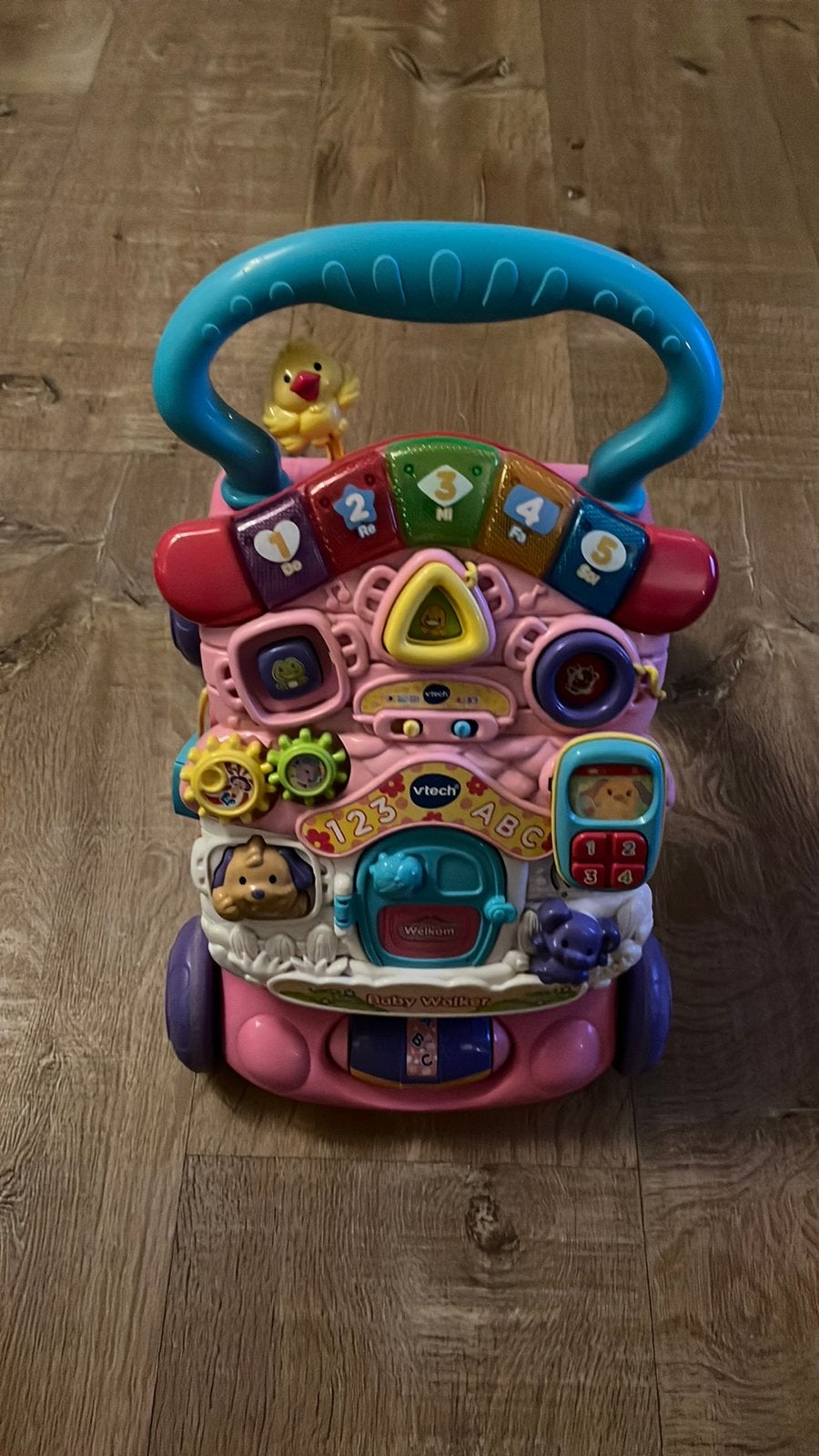 Loopwagen Vtech, Kinderen en Baby's, Speelgoed | Vtech, Ophalen, Zo goed als nieuw, 6 maanden tot 2 jaar