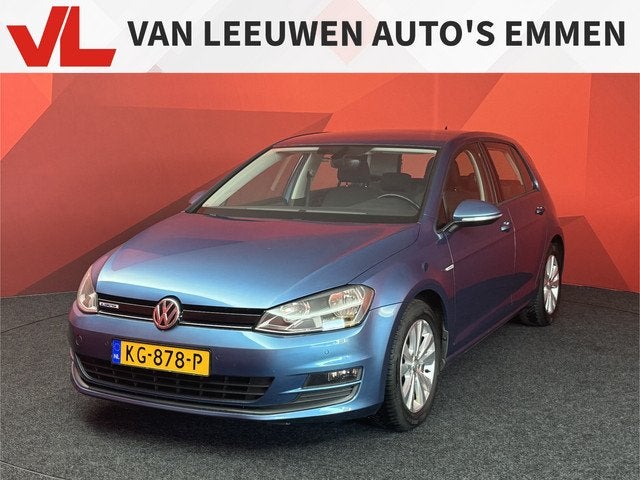 Volkswagen Golf 1.0 TSI Comfortline, Auto's, Volkswagen, Gebruikt, Blauw, 23 km/l, Origineel Nederlands