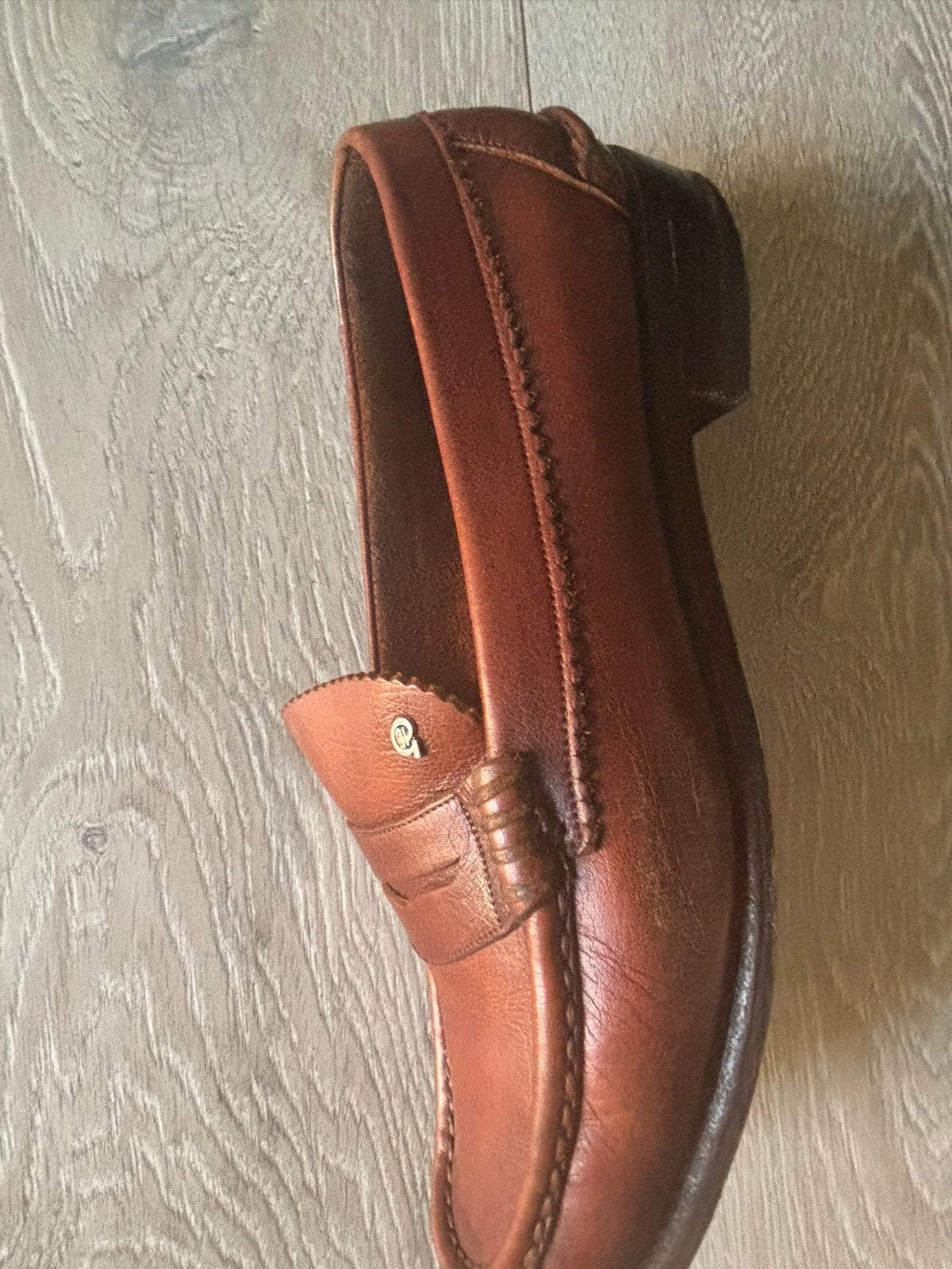 Stijlvolle Greve dames schenen. Maat 39. Licht bruin., Ophalen of Verzenden, Gedragen, Bruin