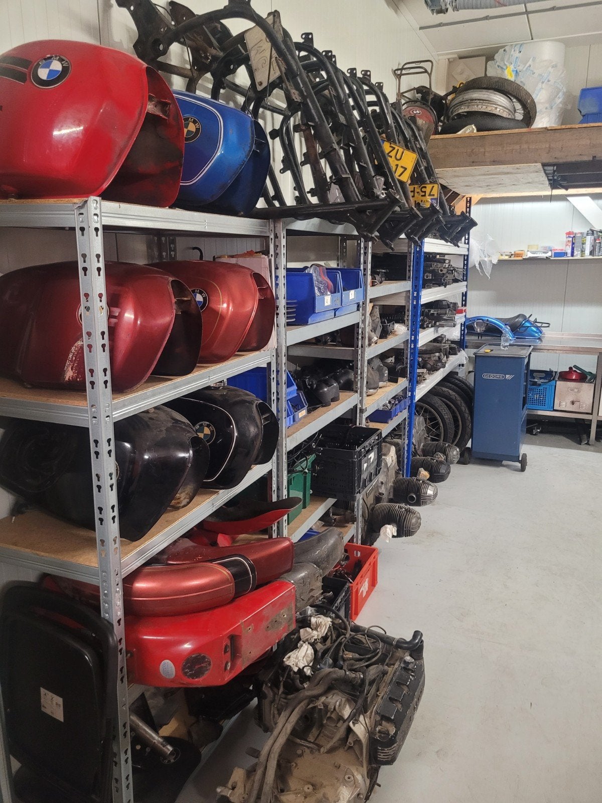 bmw r100 R90 r80 r75 R65 R60 R45 r2v Airhead onderdelen, Motoren, Ophalen of Verzenden, BMW