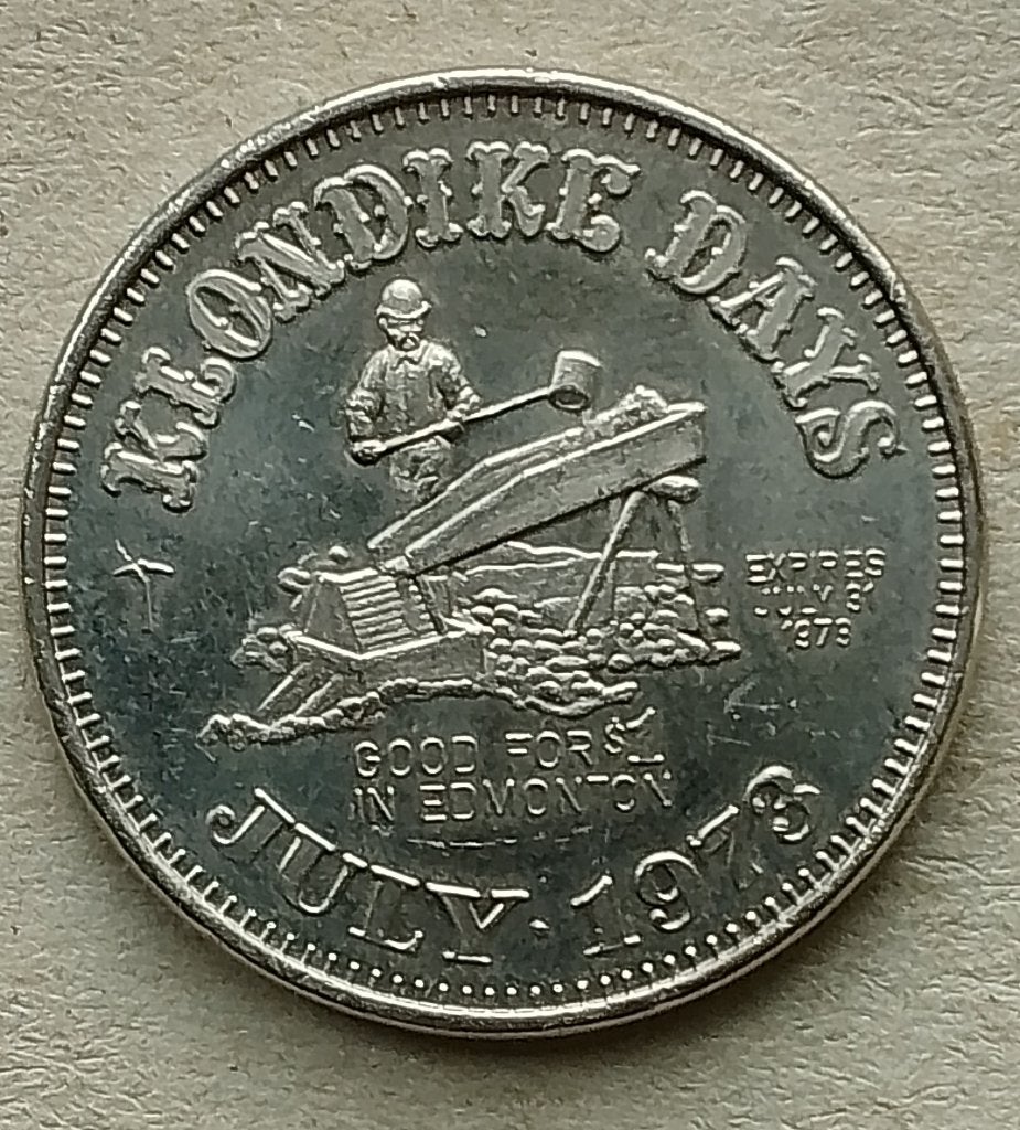 Canada, souvenir dollar Edmonton 1978, Ophalen of Verzenden, Overige materialen, Buitenland