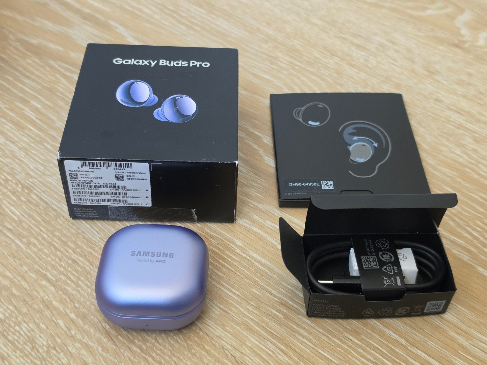 Samsung Galaxy Buds Pro Paars l, In-ear, Bluetooth, Ophalen of Verzenden, Zo goed als nieuw