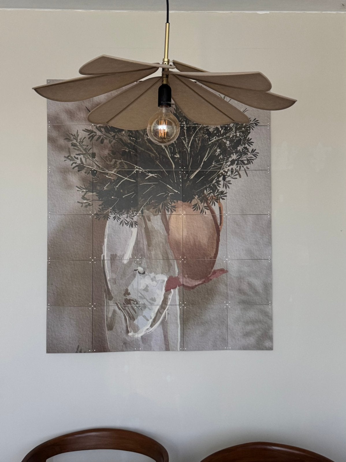 Kwantum Hanglamp Helios Goud, Ophalen, Zo goed als nieuw, 75 cm of meer